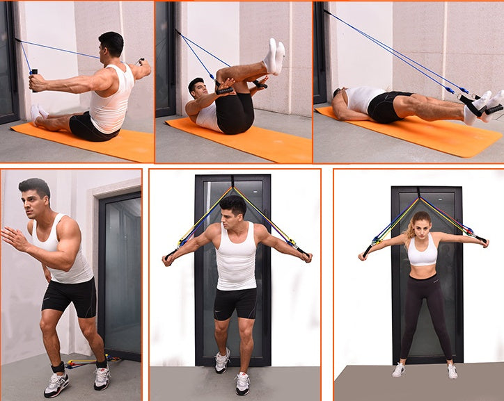 WHATAFIT Portable At-Home Resistance Training Kit