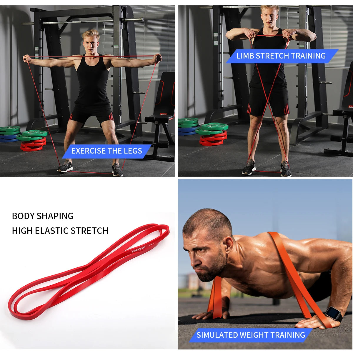 Premium Latex Resistance bands