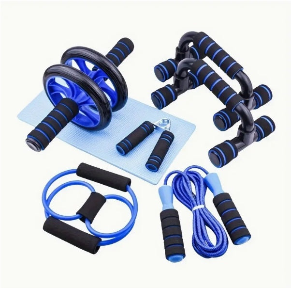 Seven-piece Fitness Set For Small Home Use