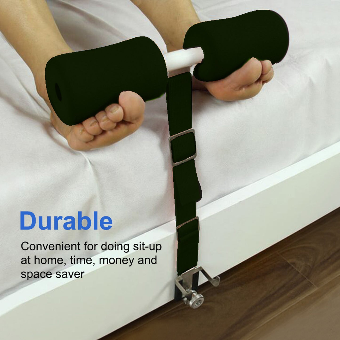 Portable Sit Up and Hamstring Curls Equipment For At Home Workout