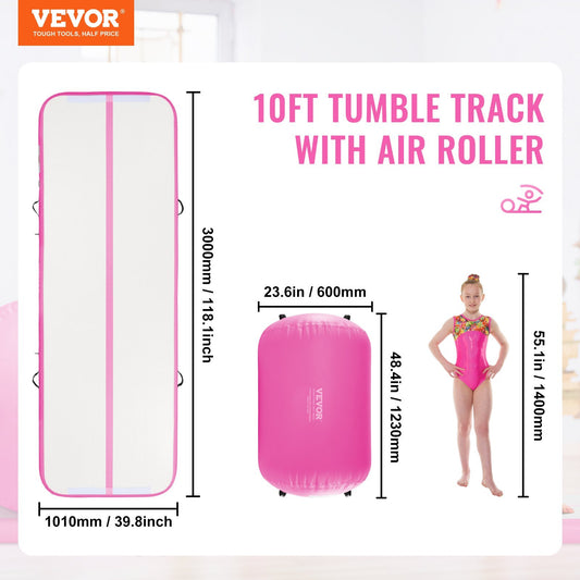 VEVOR Inflatable Yoga Mat and Roller