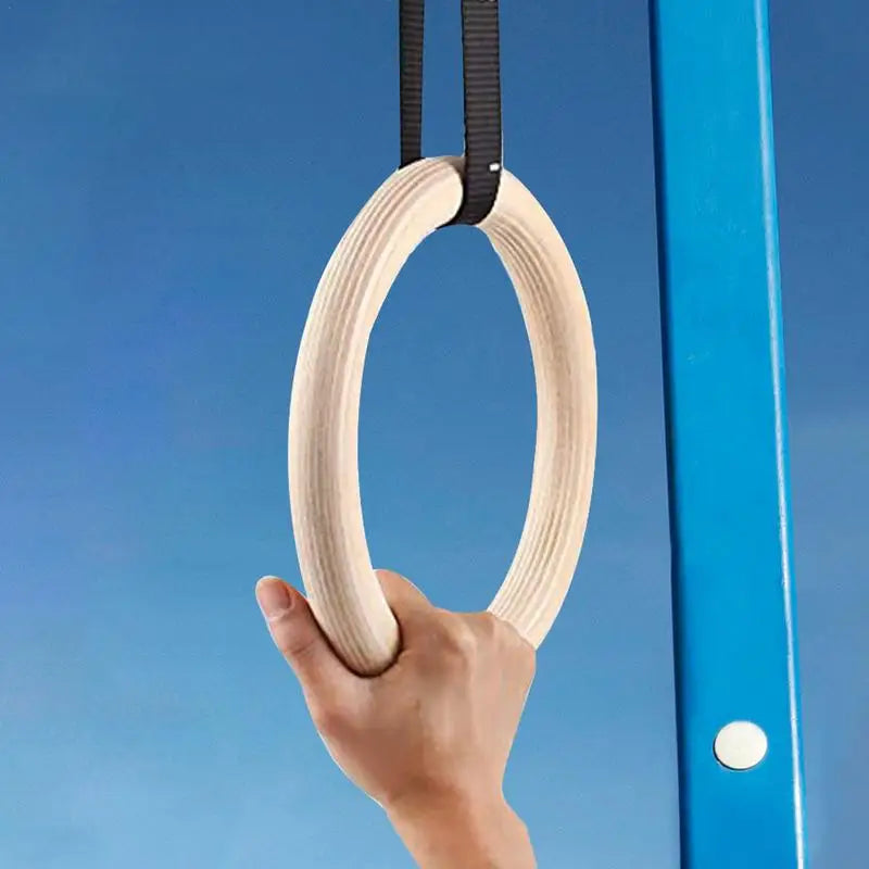 28/32MM Wooden Gymnastic Ring/ Exercise Ring / Workout Ring