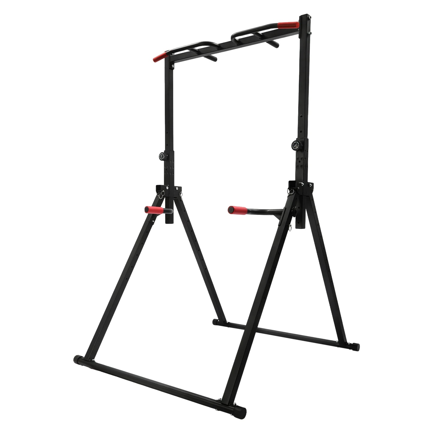 Foldable Standing Pull up Bar and Dip Station