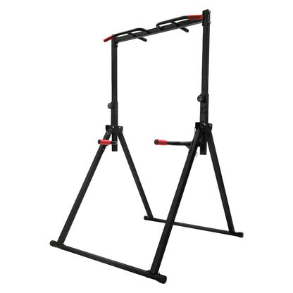 Foldable Standing Pull up Bar and Dip Station