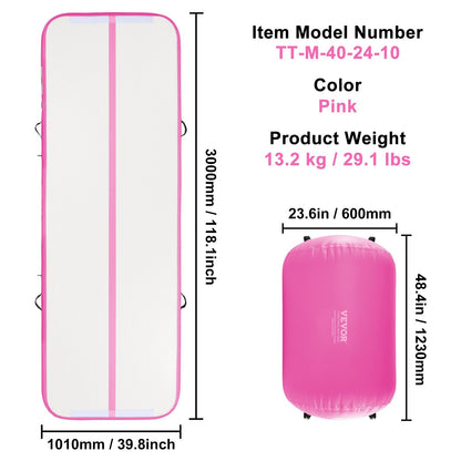 VEVOR Inflatable Yoga Mat and Roller