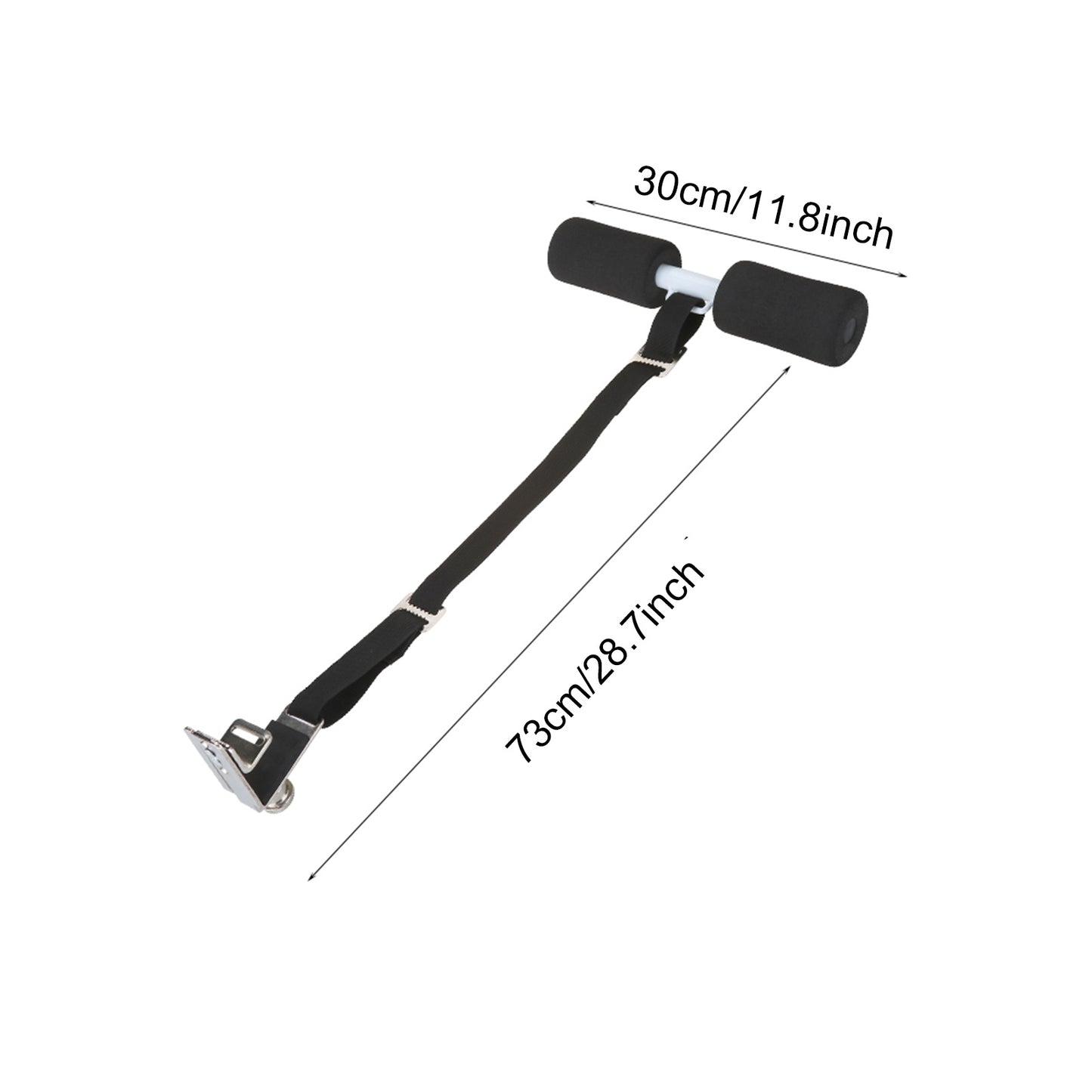 Portable Sit Up and Hamstring Curls Equipment For At Home Workout
