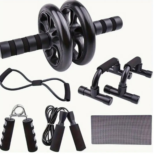 Seven-piece Fitness Set For Small Home Use